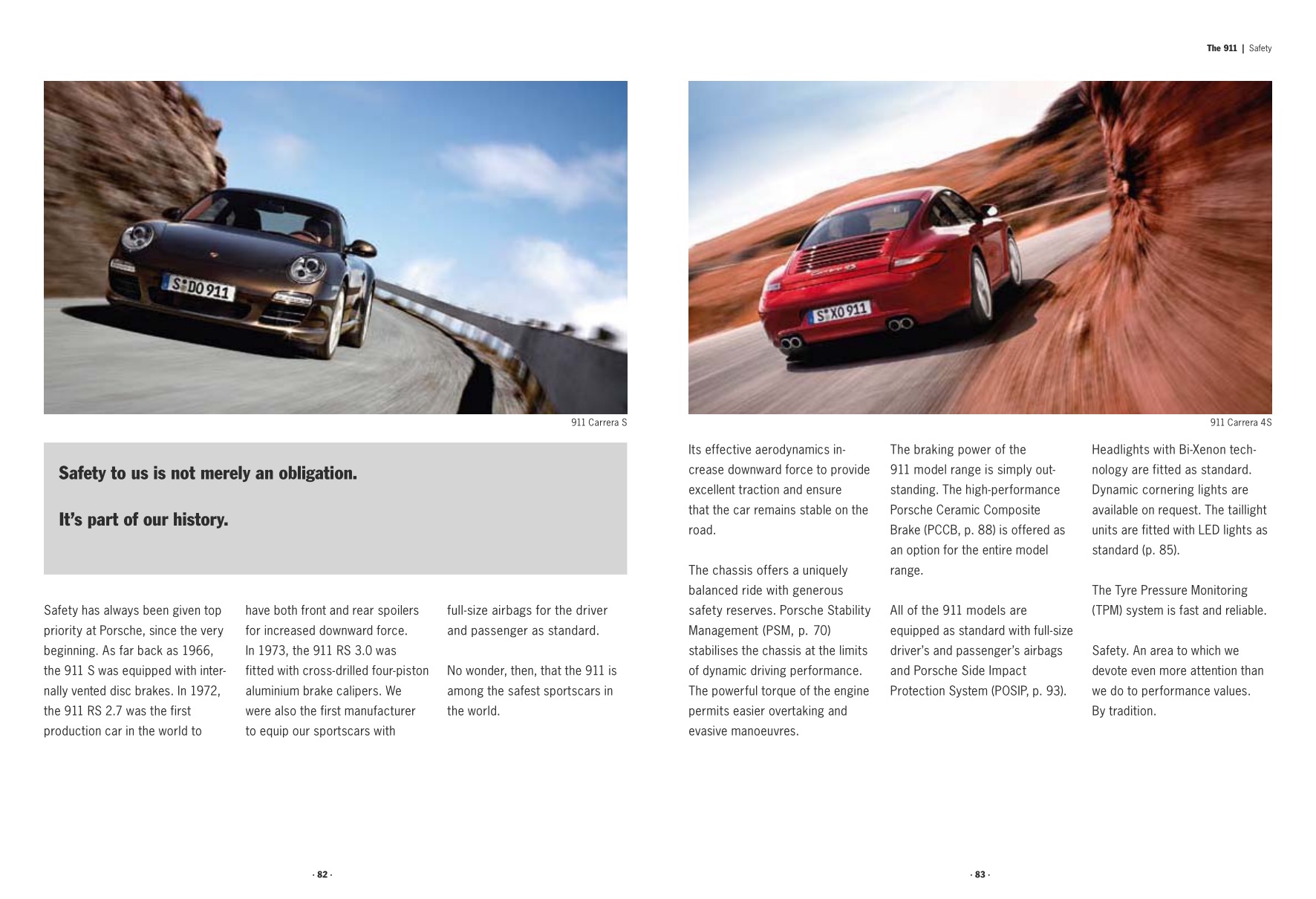 2010 Porsche 911 Brochure Page 22